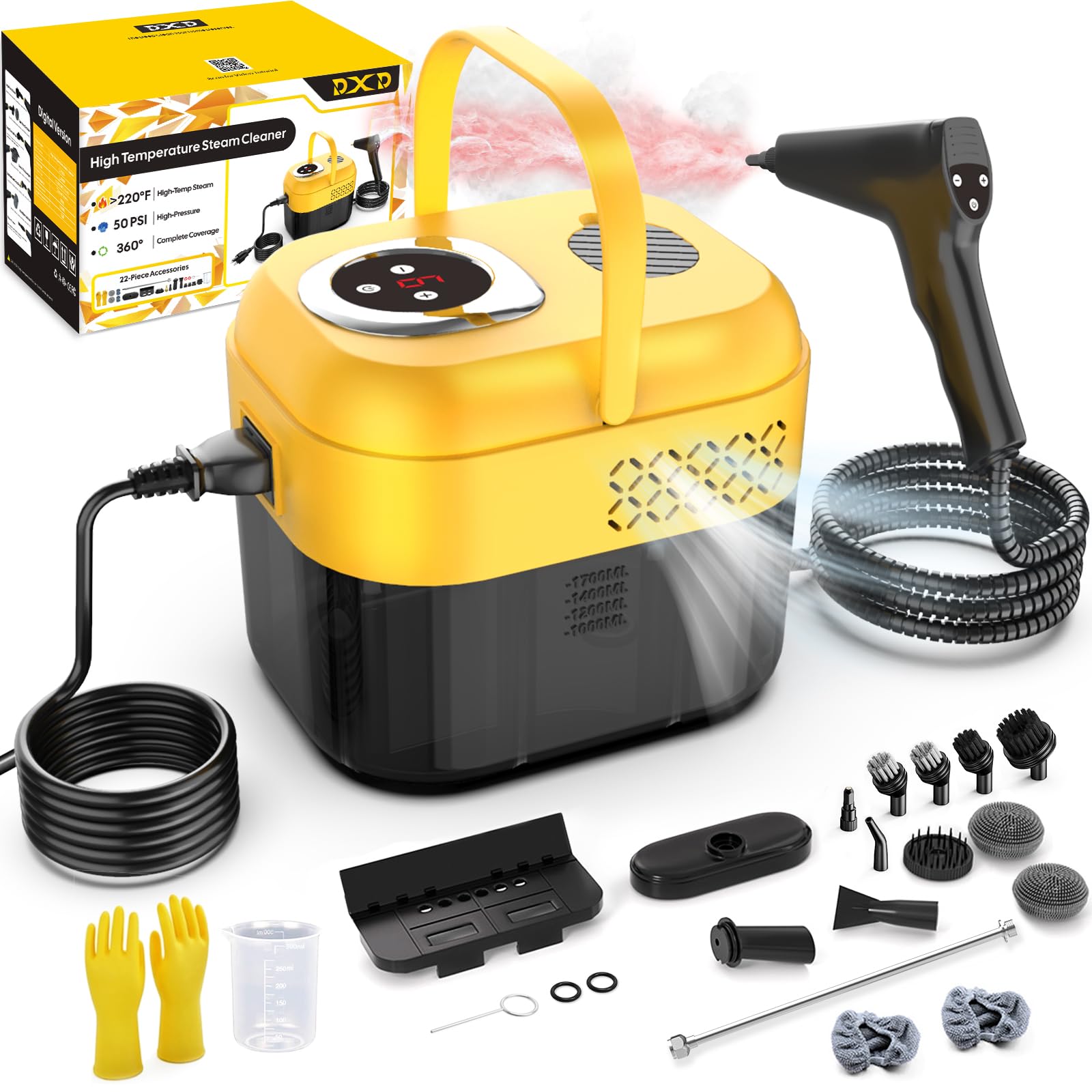 Amazon.co.jp: ハンドヘルドスチームクリーナー。 : Home & Kitchen