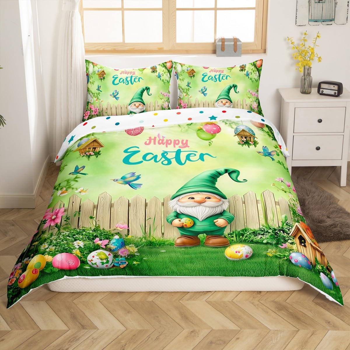 Violet Lavender Duvet Cover Set Toddler Size Retro Rustic Truck Car Bedding Set for Kids Girls Boys Teens Spring Style Comforter Cover Watercolor Butterfly Quilt Cover,1 Pillowcase(No Comforter)