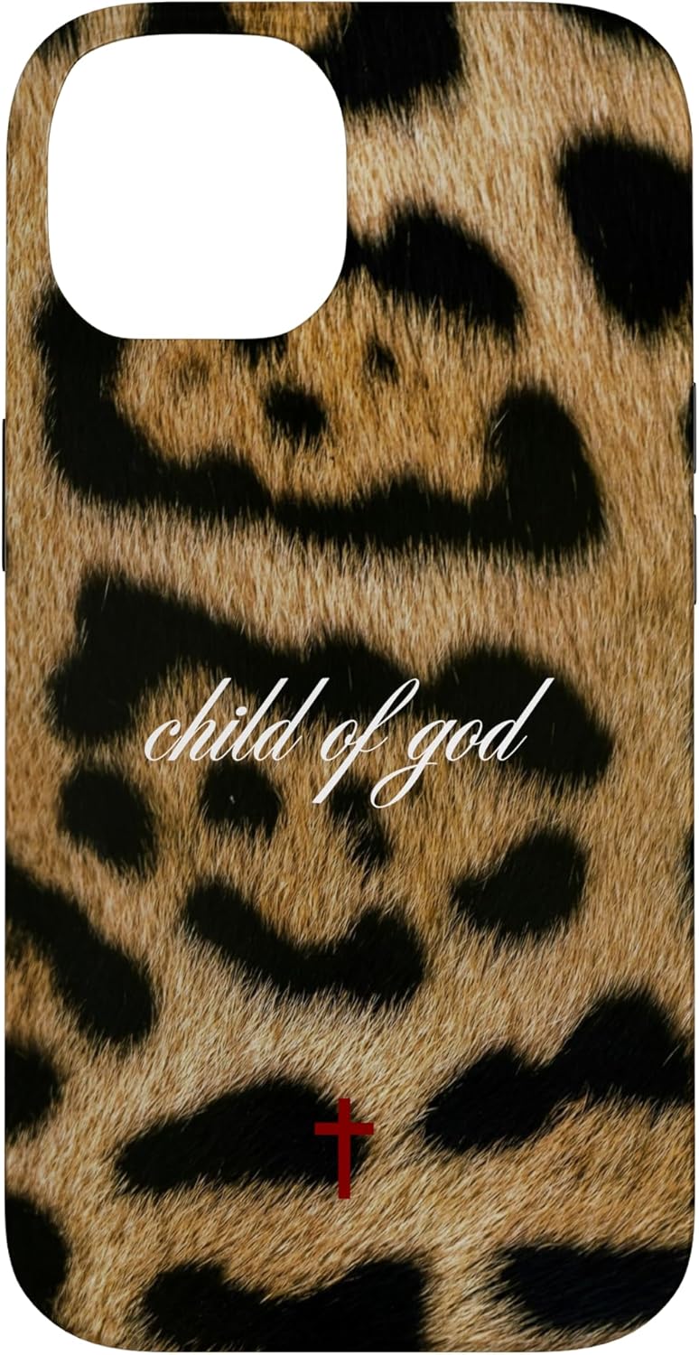Child of GOD Leopard Print Case for iPhone 17 Pro Max
