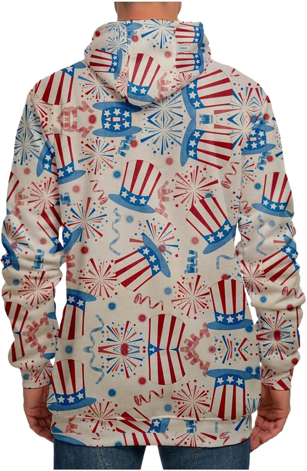 JJHAEVDY  Womens Hoodies Retro Ethnic Hooded Sweatshirt Funny Christmas Printed Long Sleeve Drawstring Pullover Tops : Sports & Outdoors