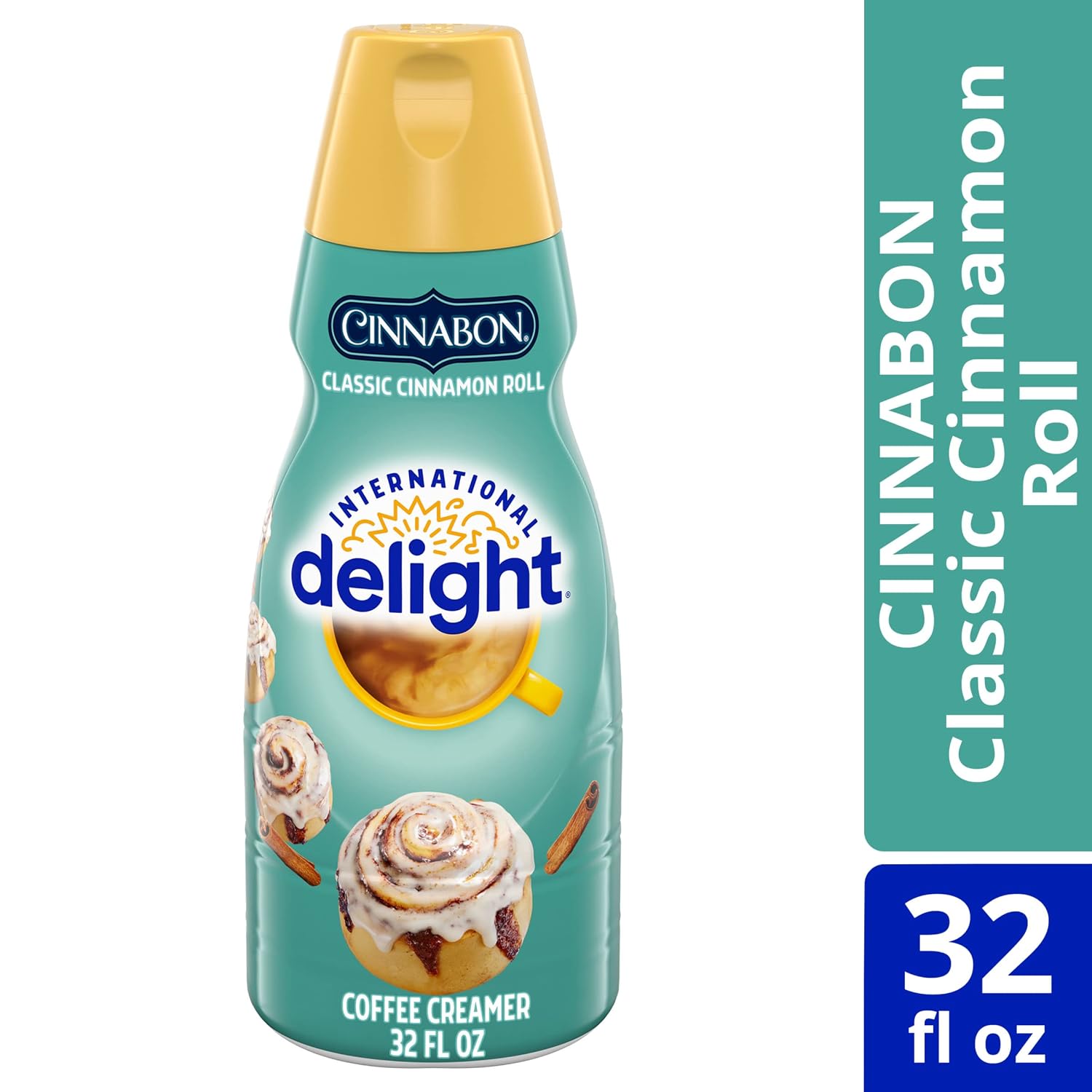 International Delight Coffee Creamer, Cinnabon, 32 oz.