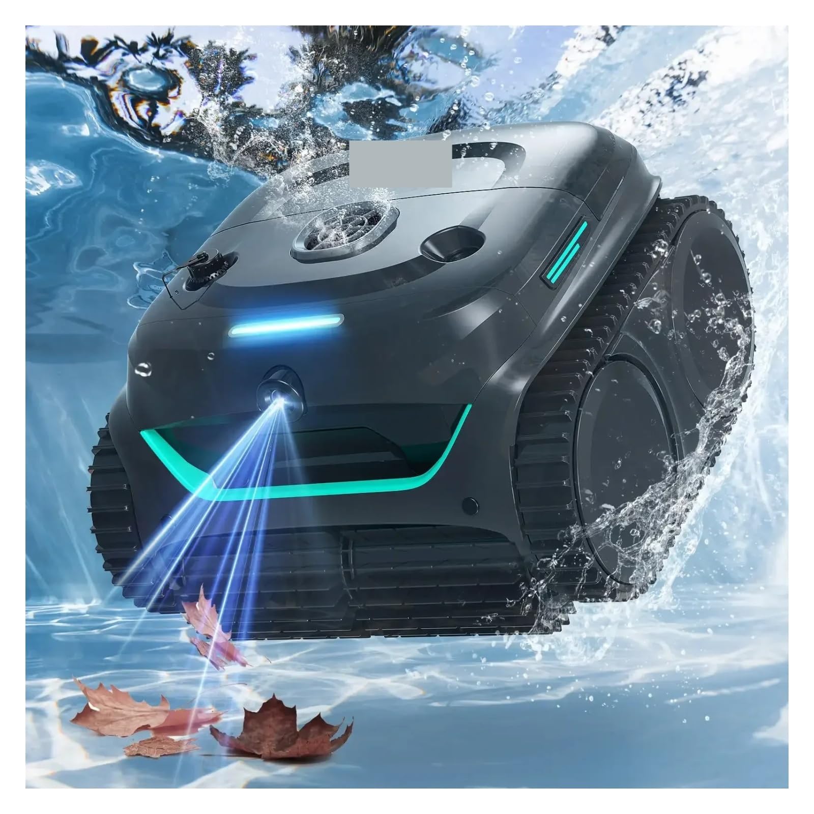 Pulitore robotico per Piscine Senza Fili Robot per la Pulizia della Piscina, Macchina di aspirazione Completamente Automatica, aspirapolvere Inferiore, subacqueo per Piscina