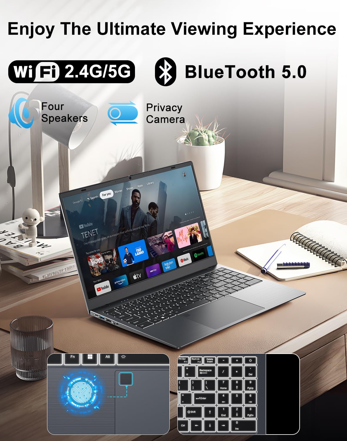 Amazon.co.jp: BLUEING 15.6インチノートパソコン、ノートパソコン