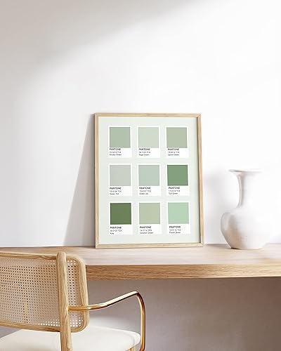 Miniatura 5 de Decoración estética de habitación en verde salvia por Haus and Hues - Decoración de pared para dormitorio, decoración de pared verde salvia,