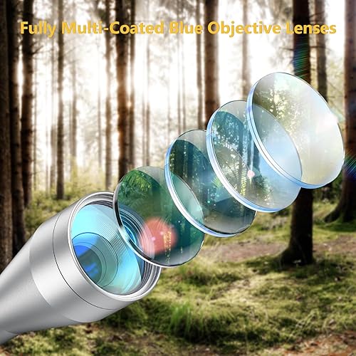 Vista 28 de CVLIFE 3-9x40 Optics R4 Retícula Crosshair Alcance con soportes de alcance Negro