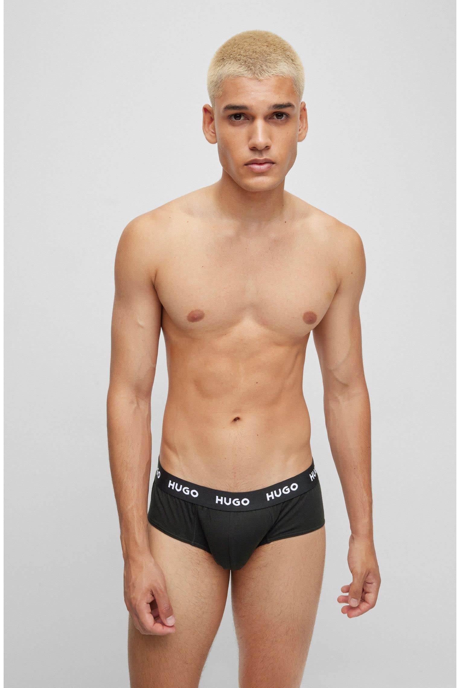 HUGO Hipbrief Tripletpack Ropa Hombre (Pack de 3)
