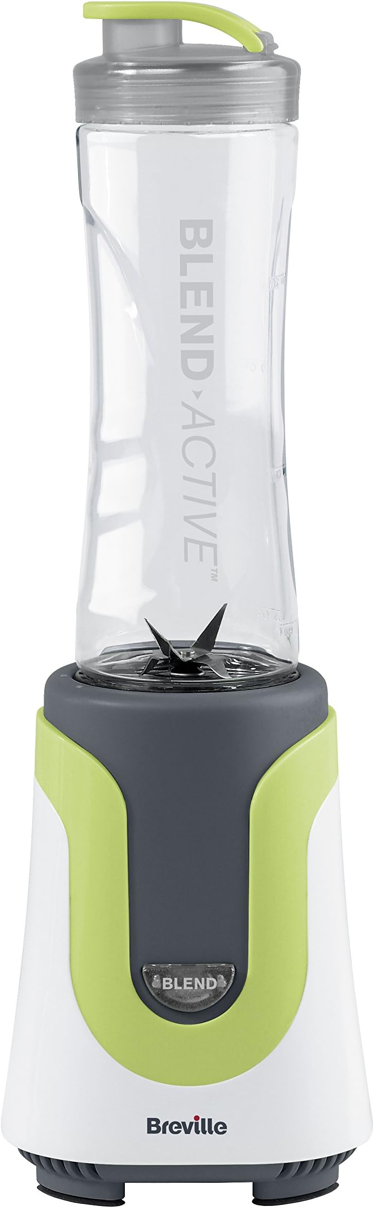Breville VBL075 Blend Active Personal Blender, 0.6 L, 300 W - White/Grey