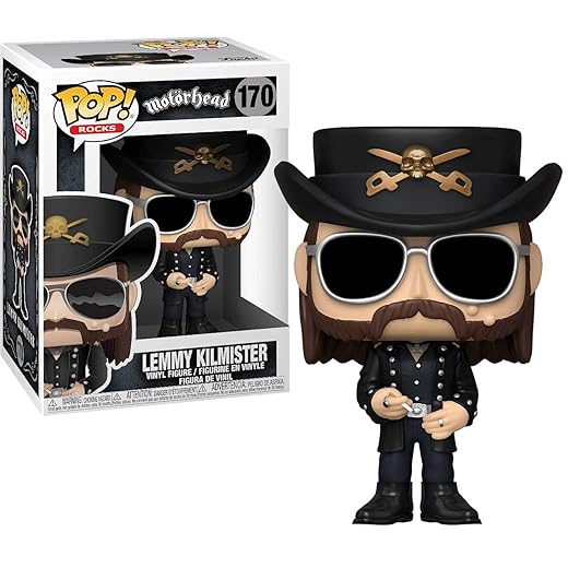 Funko Pop! Rocks: Motorhead - Lemmy, Multicolor