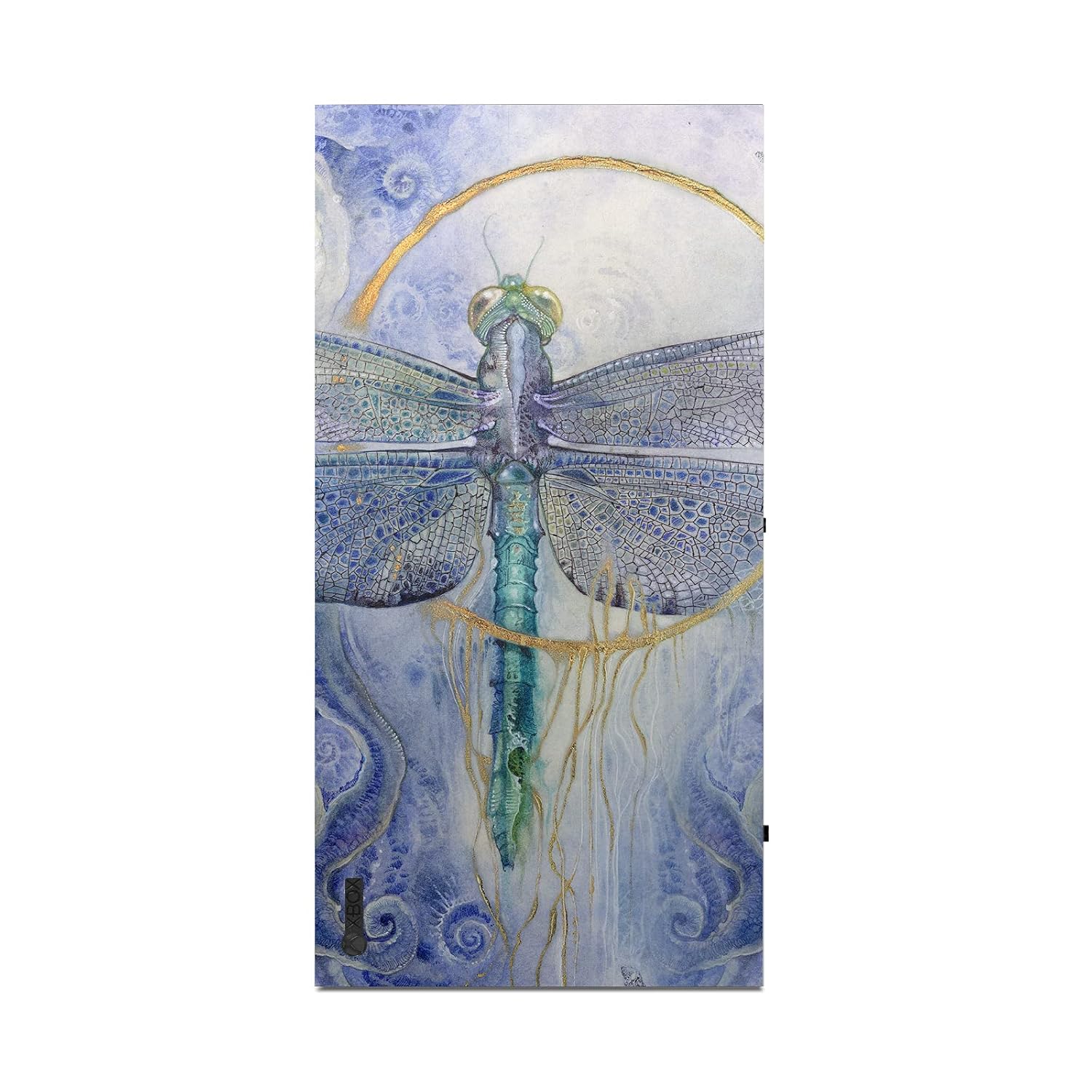 Head Case Designs Officially Licensed Stephanie Law Dragonfly Art Mix Vinyl Sticker Gaming Skin Case Cover Compatible with Xbox Series X Console and Controller Bundle