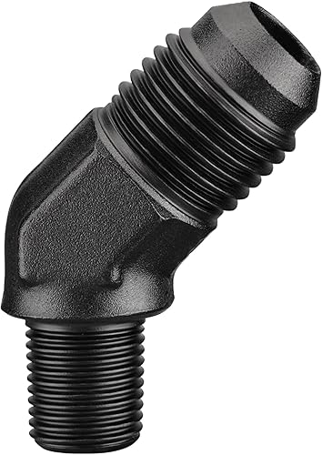 Vista 26 de EVIL ENERGY Adaptador de ajuste de 6AN a 3/8" NPT macho de 90 grados, aluminio