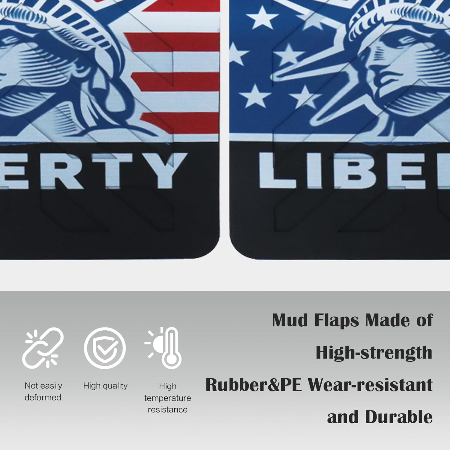 2024 New Upgrade Mud Flap for Semi Truck/Trailer, Universal Heavy Duty Rubber MudFlaps, 24x36 inch 2 Pack