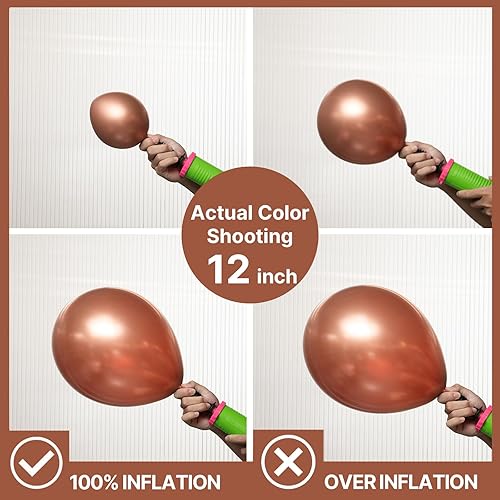 Vista 116 de PartyWoo Globos dorados metálicos, 50 globos metálicos dorados de 12 pulgadas, globos dorados para guirnalda de globos o arco de globos como