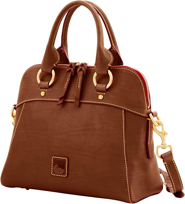 Dooney & Bourke Satchel Bags for Women, Leather Handbag with Shoulder Strap