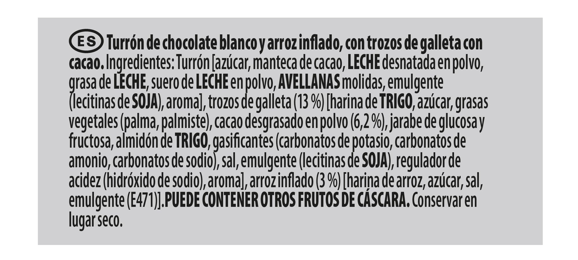 Suchard Oreo Turrón de Chocolate Blanco con Galleta Oreo, El Sabor Navideño - 230 g