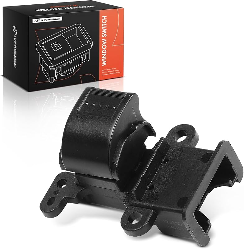 Interruptor do vidro elétrico dianteiro ou traseiro direito A-Premium para Honda Civic e CR-V – 1 unidade
