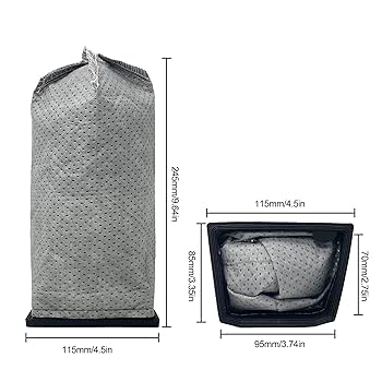 Amazon.com: Smilefil 2pcs CH3000 Cloth Bags Replacement Fits