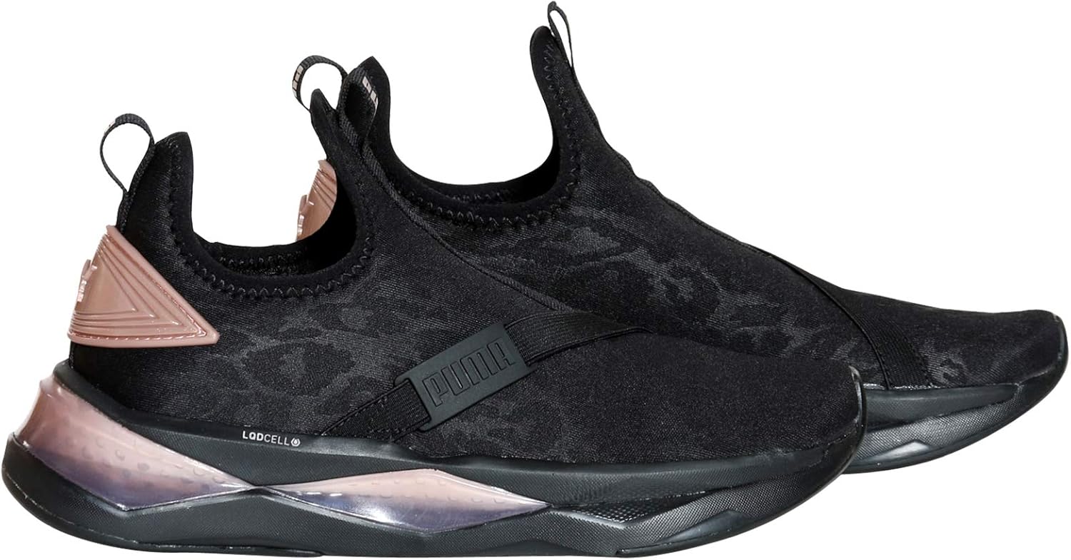 PUMA Lqdcell Shatter Mid Animal Puma Black/Rose Gold 9 B (M)