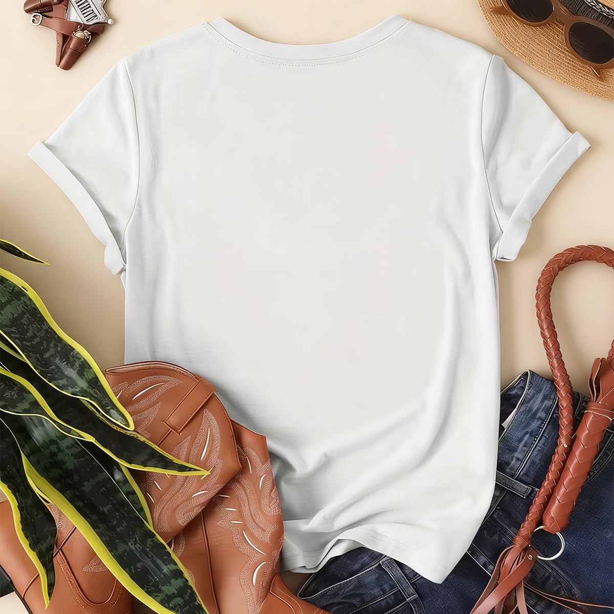 Camiseta de manga corta para mujer — view 7