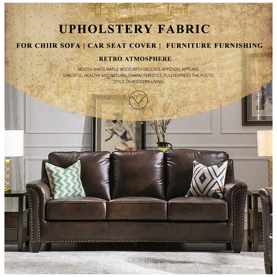 Tessuto In Ecopelle Morbida Finta Pelle Tessuto Da - Foto 11