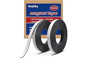 Magnetized Delight: 32 Feet of Adhesive Magnetic Tape in Two Handy Rolls