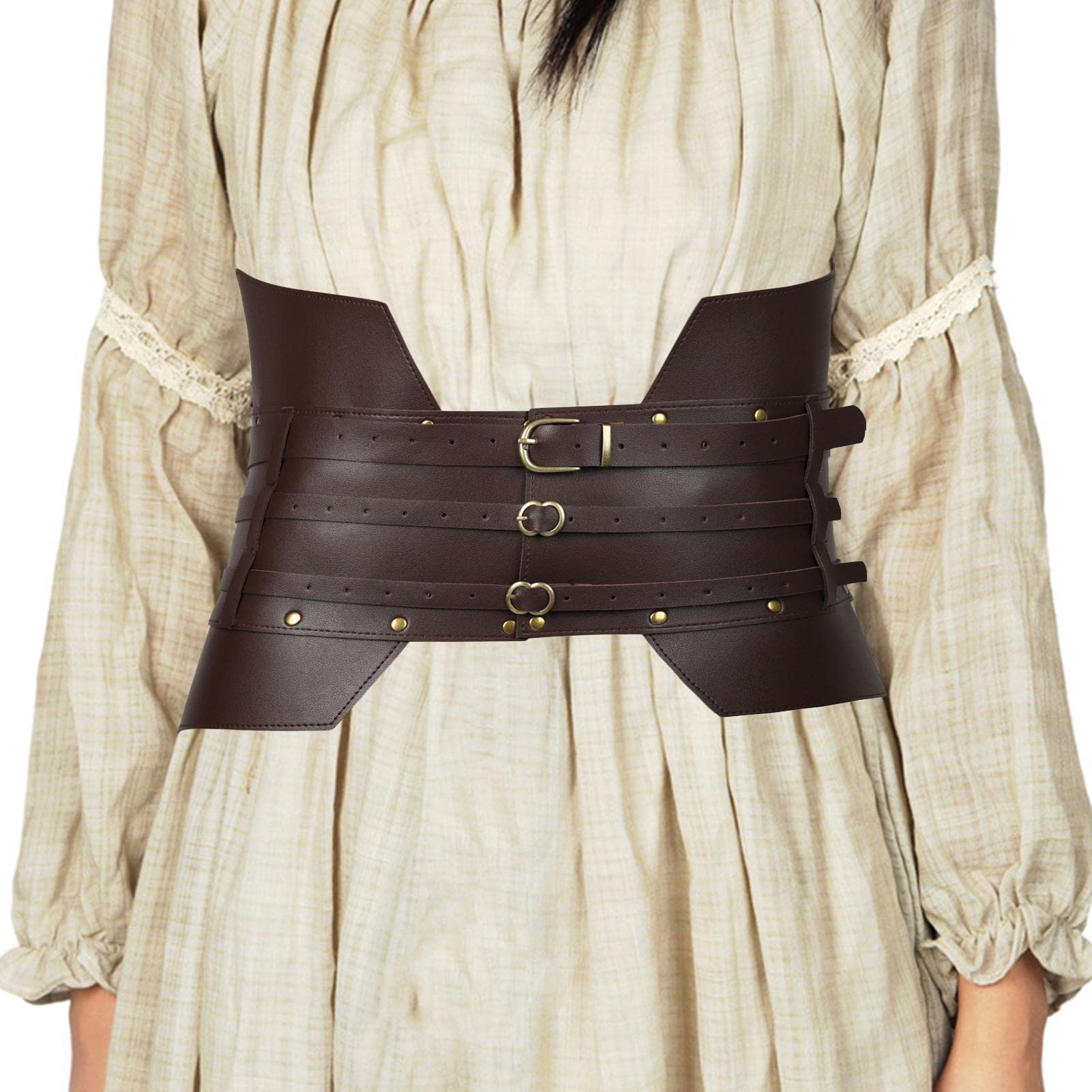 Amazon.co.jp: [OneV FT] 中世の騎士のコルセット ベルト 中世の征服