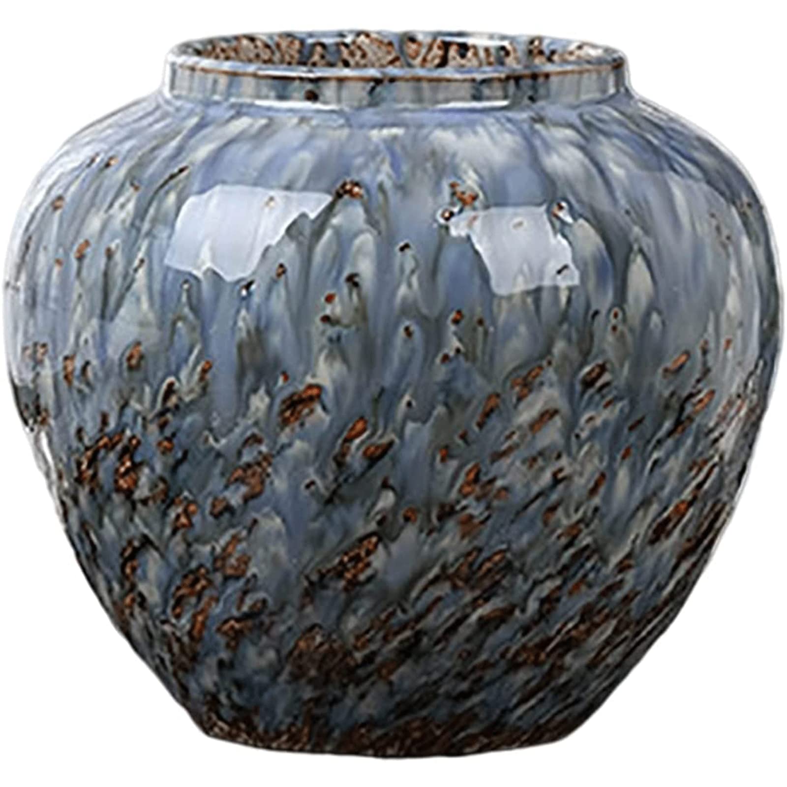 Ngdfgr A Fashion Chinese Ceramic Vase Nordic Modern Flower Vases Decoration Living Room Dining Table Flower Rrangement Room Home Furnishing Decoration (A),