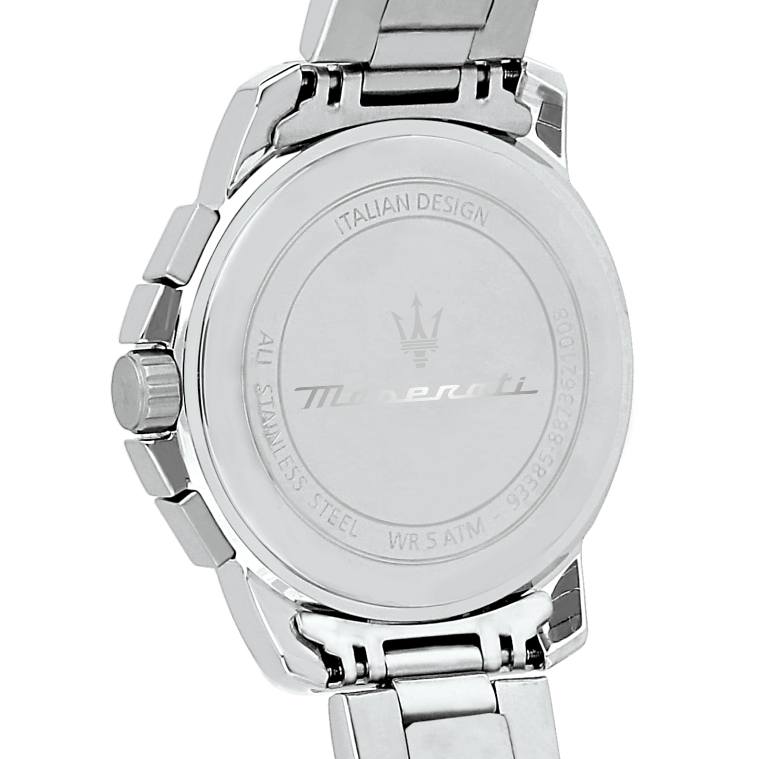 Maserati Orologio da uomo, Collezione Successo, con movimento al quarzo e funzione cronografo, in acciaio e PVD oro rosa - R8873621008