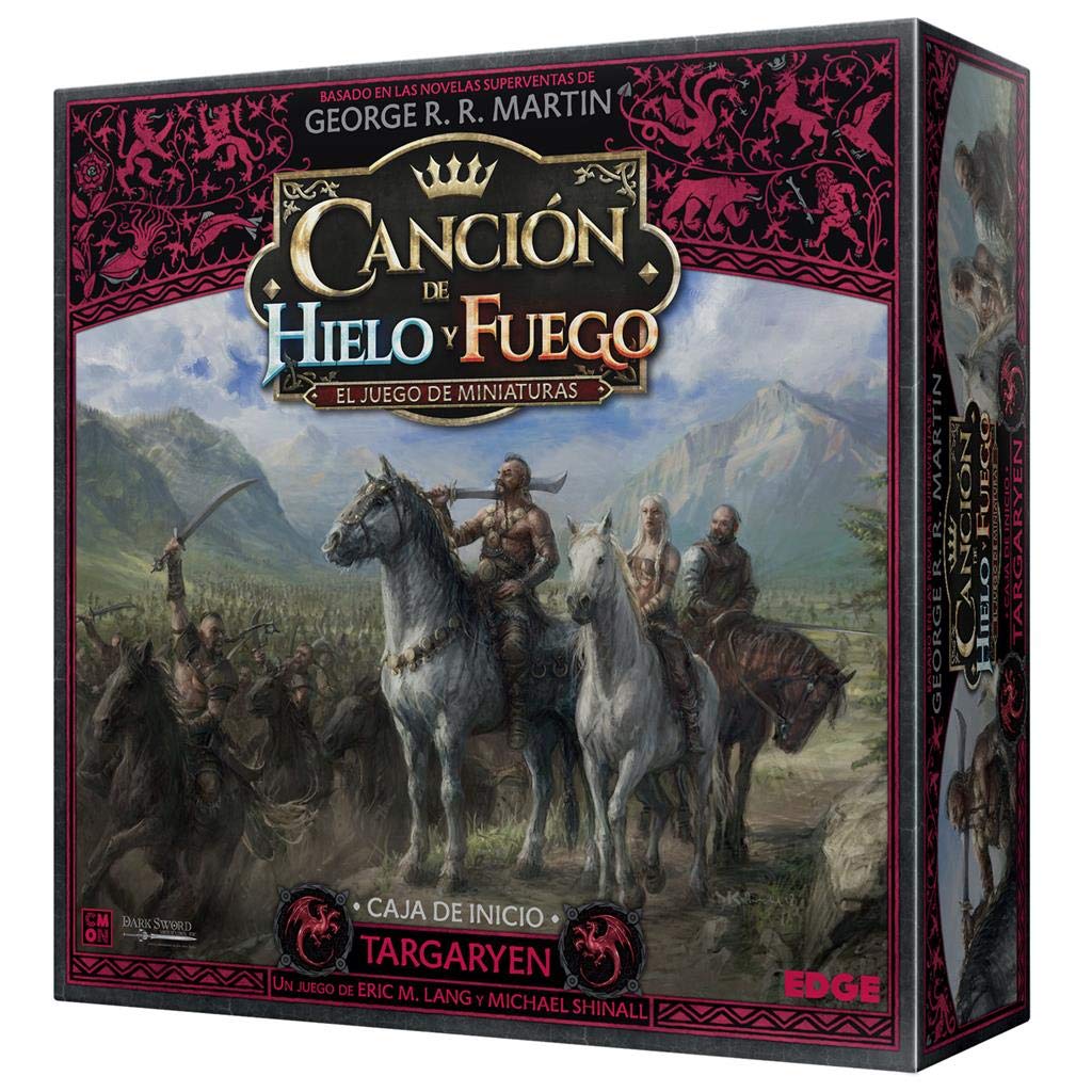 Edge Entertainment CMON Ice Carntion and Fire the Miniatures Game - Targaryen Starter Box (EECMSI05)