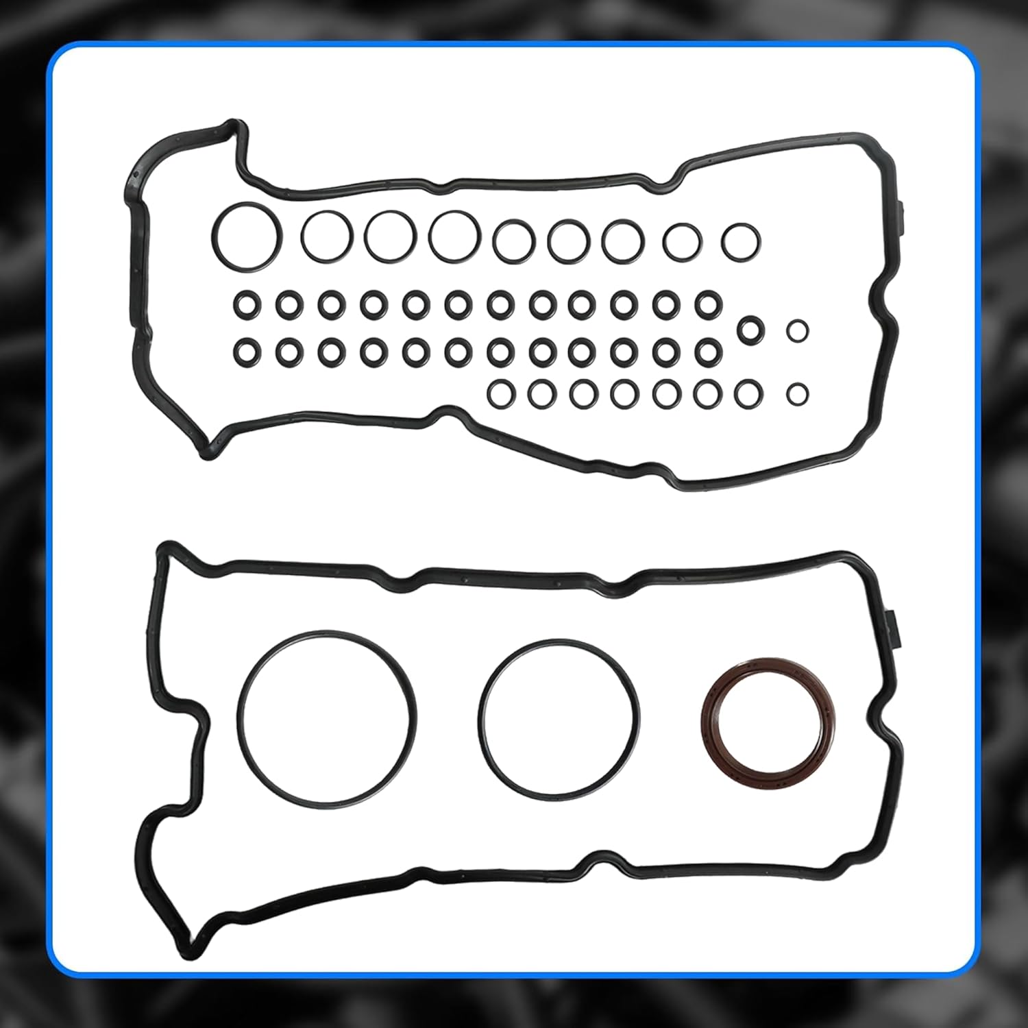 3.5 Full Head Gasket Set w/Cylinder Head Bolts Fit for Infiniti FX35 G35 Nissan 350Z 3.5L 2003-2004 VQ35DE