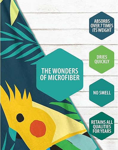 Vista 121 de VENTURE 4TH Toalla de playa de microfibra: secado rápido, compacta, sin arena, absorbente, a prueba de arena y ligera, perfecta para camping, playa