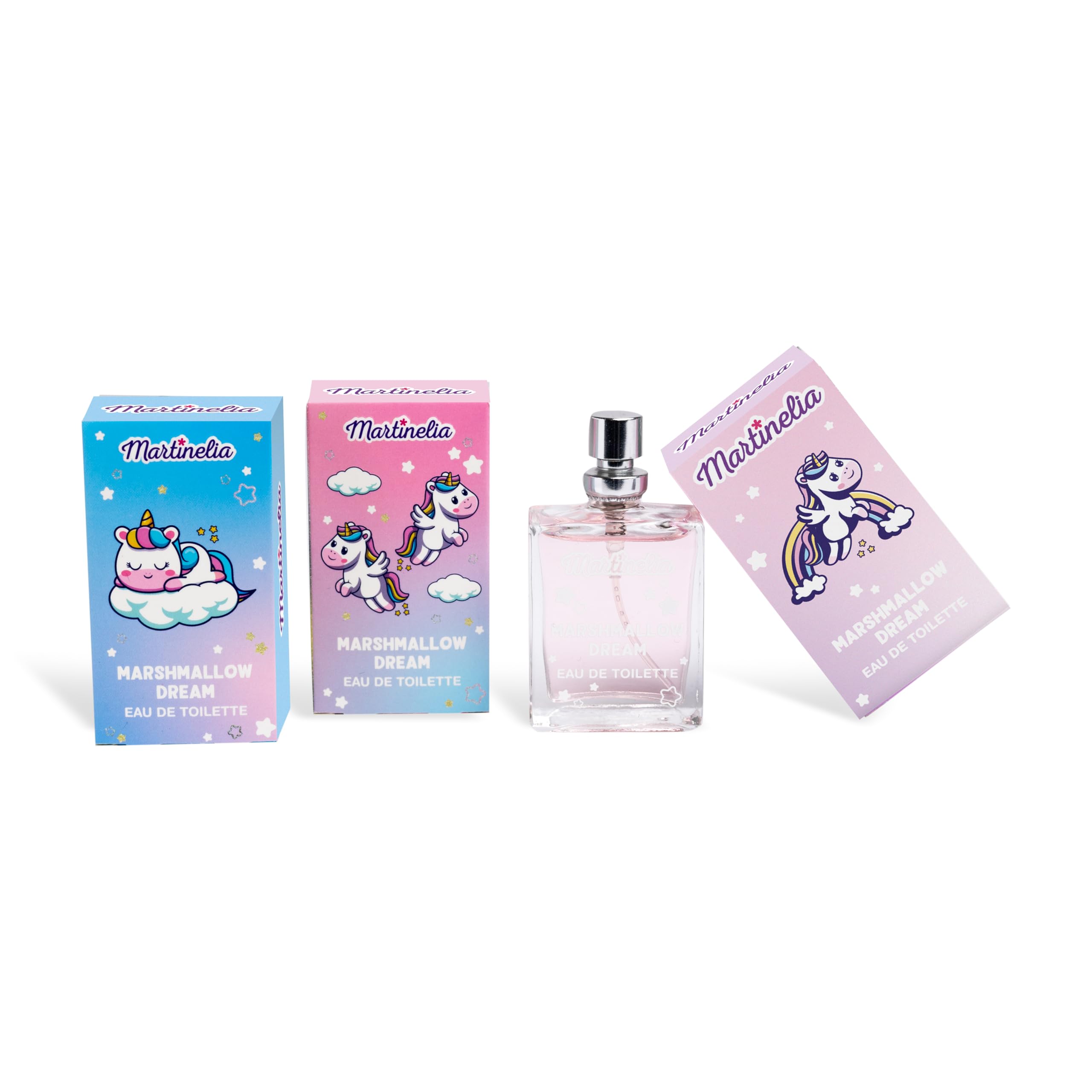 MARTINELIA – Eau De Toilette Per Bambini – Profumo Tenero Per Bambini, Flacone Carino Per Ragazza – Profumo Marshmallow – Piccolo Formato – Modello Casuale – 1 Unità
