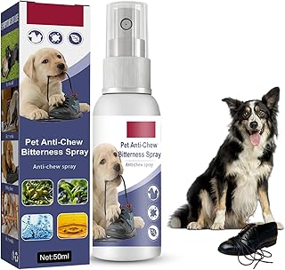 Anti-Chew Bitter Dog Spray, Natural Ingredients No Chew Spray for Dogs, No More Marking Stops Barking, Nibble, Jumping Up, Food Stealing, Anti Chew Spray for Dogs and Cats, Protect Your Furniture