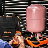 Vista 8 de Elitech LMC-300A Balanza de carga de refrigerante HVAC Freon Recuperación de pesaje 150kg con válvula de carga de apertura/parada automática