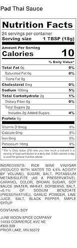 Miniatura 2 de Premium  Salsa PAD THAI  Elaborada en pequeños lotes con hierbas frescas de granja para un sabor y ralladura premium