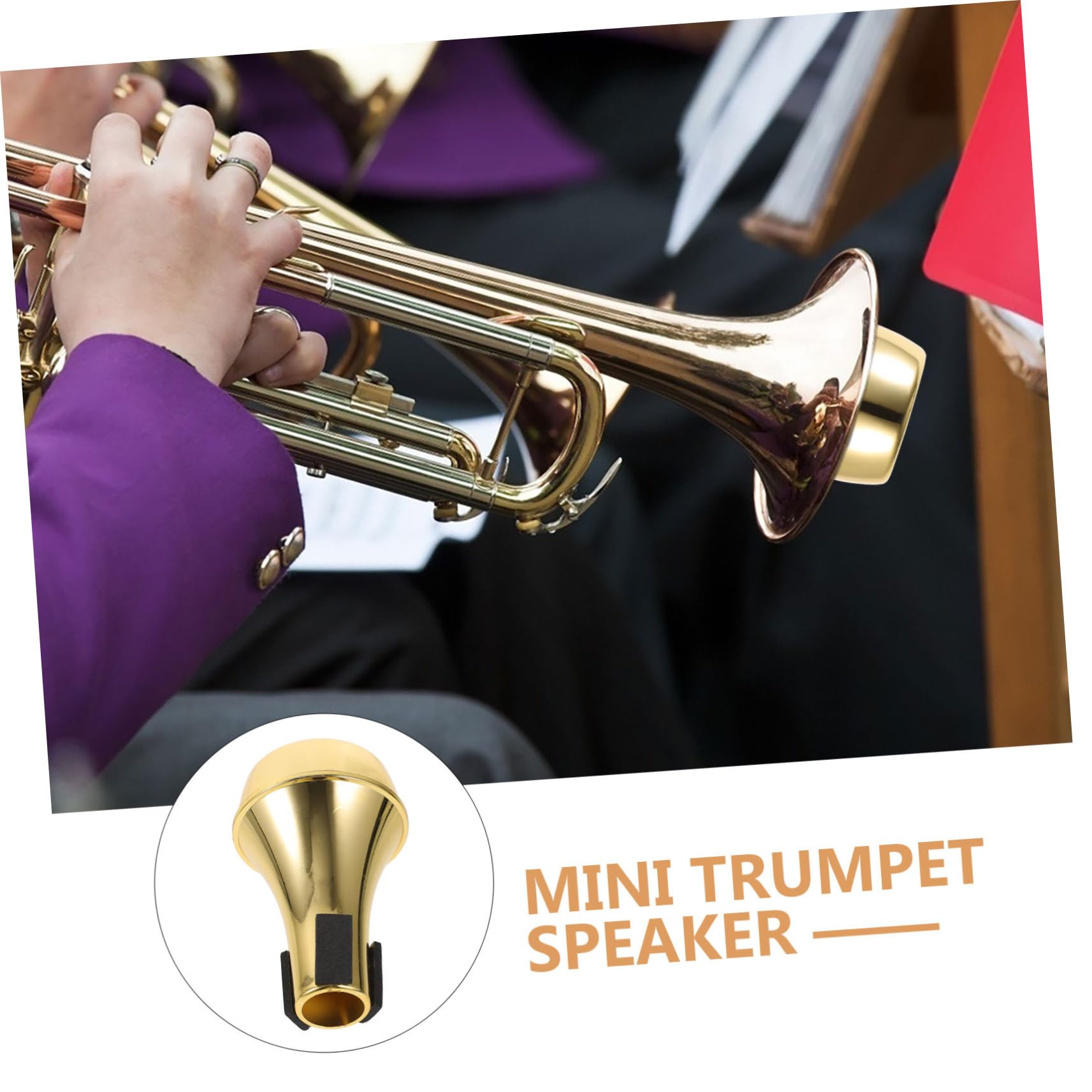 COSMEVIVI Trumpet Mute Trumpet Supplies Trumpet Accessories Trumpet Straight Mute Mouthpiece Trumpet Trumpet Muffler Straight Mute Trumpet Mute for Trumpet