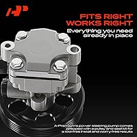 Vista 3 de A-Premium Bomba de dirección asistida, con polea, compatible con Subaru Impreza 2002-2003, 2.0L, repuesto # 34430-FE002