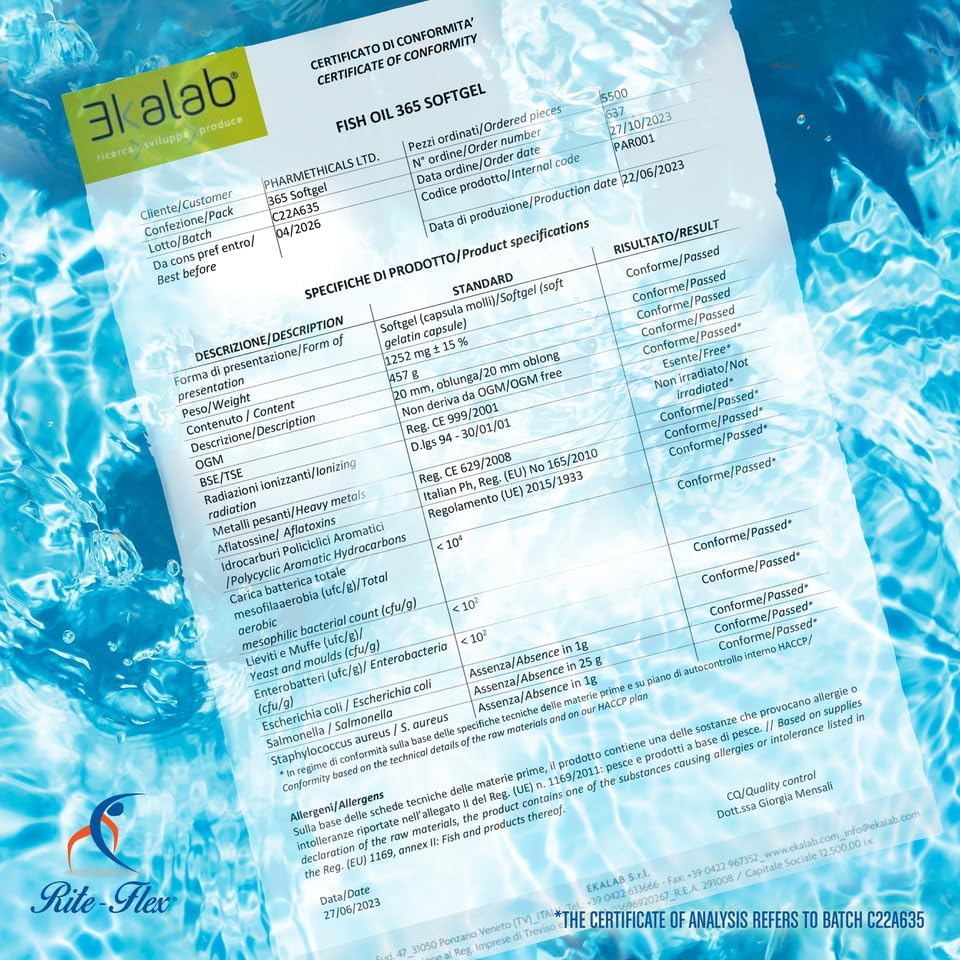 Omega 3 Fish Oil 2000 mg | Food Supplement 600 mg EPA and 8 71R6ChA7peL. AC -