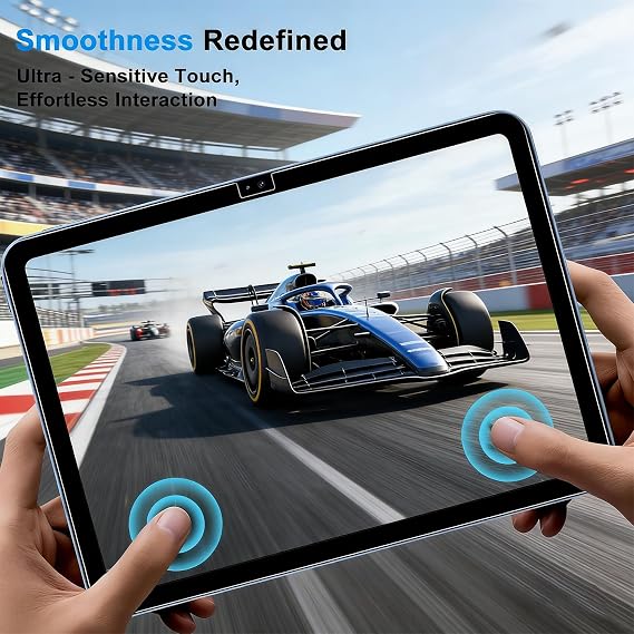 Privacy Screen Protector for Samsung Galaxy Tab S10 Plus/S9 Plus/S9 FE Plus/S7 FE 5G/S8+ 12.4 Inch, Anti-Spy Tempered Glass for Samsung Tablet SM-X610/X810/X800/T730/T970,1 Pack