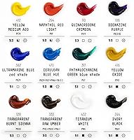 Vista 40 de Juego de 4 acrílicos Liquitex profesionales de cuerpo de pesado