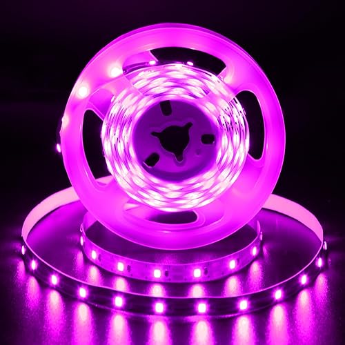 Miniatura 12 de echosari Tira de luces USB 5V, tira de luces LED de 9.8 pies con 180 luces LED cortables, cada 2835 SMD, superbrillante con autoadhesivo DIY para