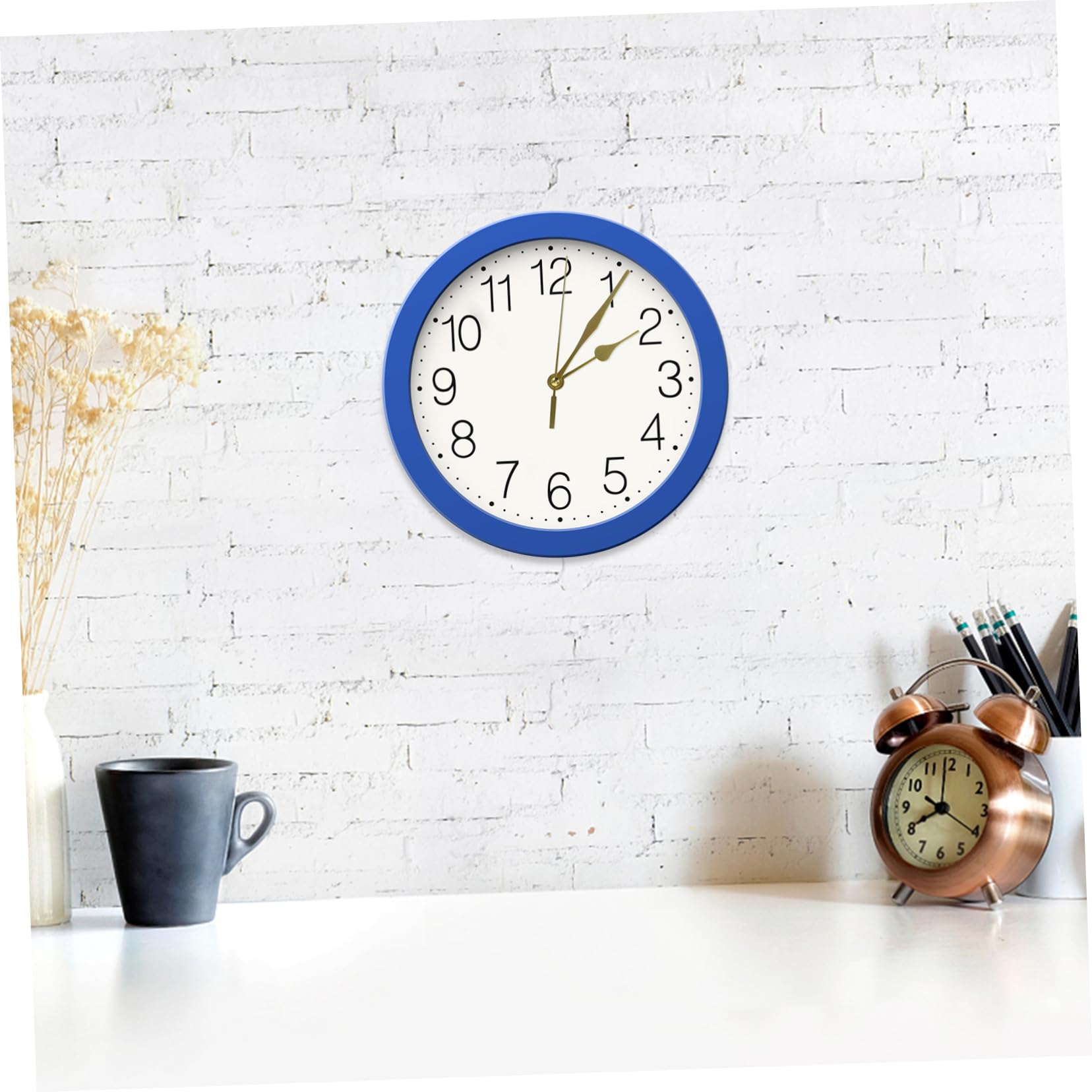 DOITOOL 5 Sätze Lukenalarm einzigartig Retro Uhren für Wohnzimmer Mechanismen uhrenzeiger Quarzuhrwerk Uhrteile Uhrwerk batteriebetrieben Uhrzeiger Uhrenbausatz Batterie Uhrwerk Plastik