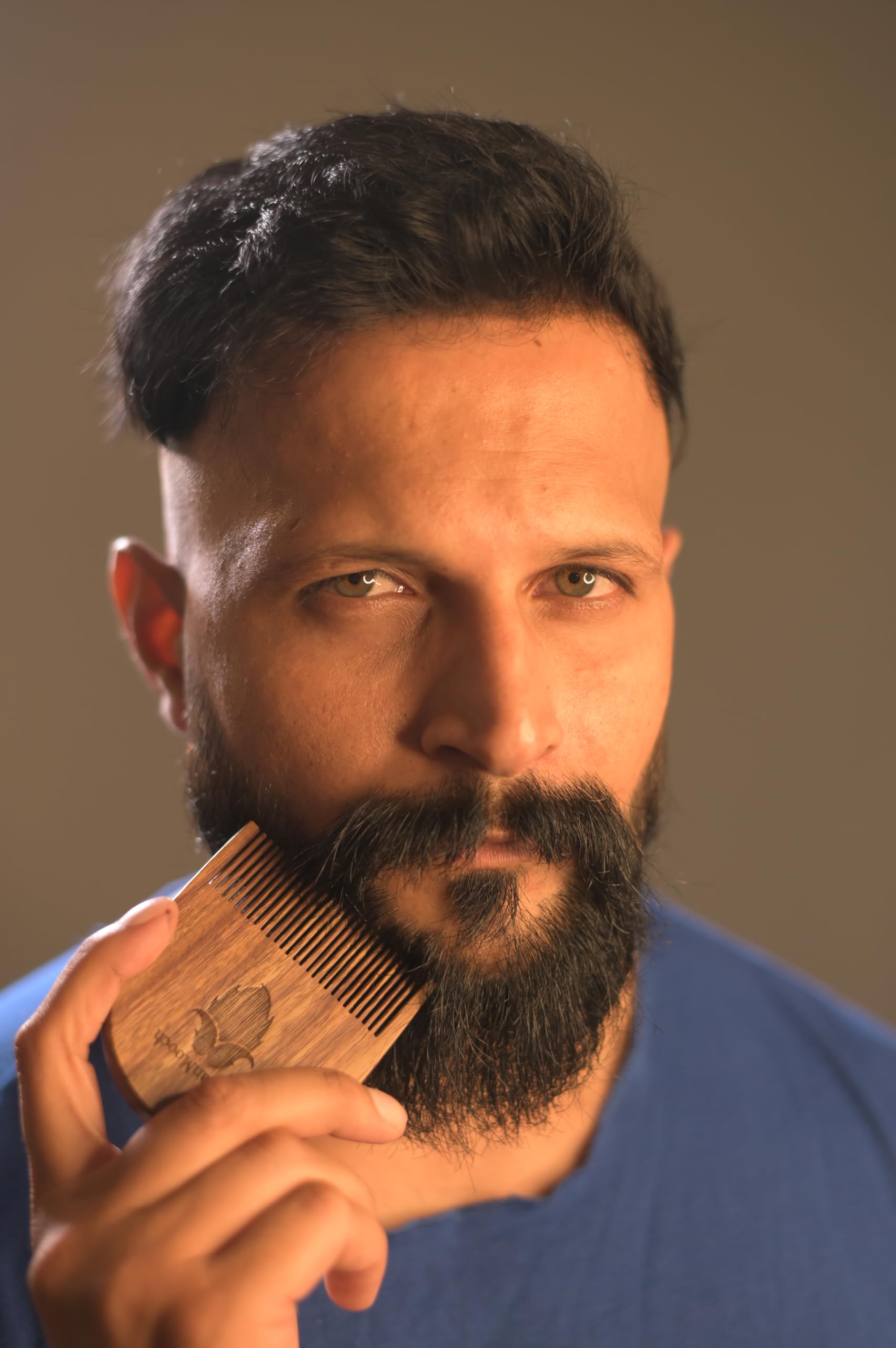 UrbanMooch 4 in 1 Beard Grooming Kit for Men | Anniversary, Birthday, Valentine Gift for Boyfriend, Husband | Charcoal Face & Beard Wash, Powerful Beard Growth Oil, Boar Bristle Beard Brush & Wooden Beard Comb | Ultimate Grooming Kit - Image 4 thumbnail