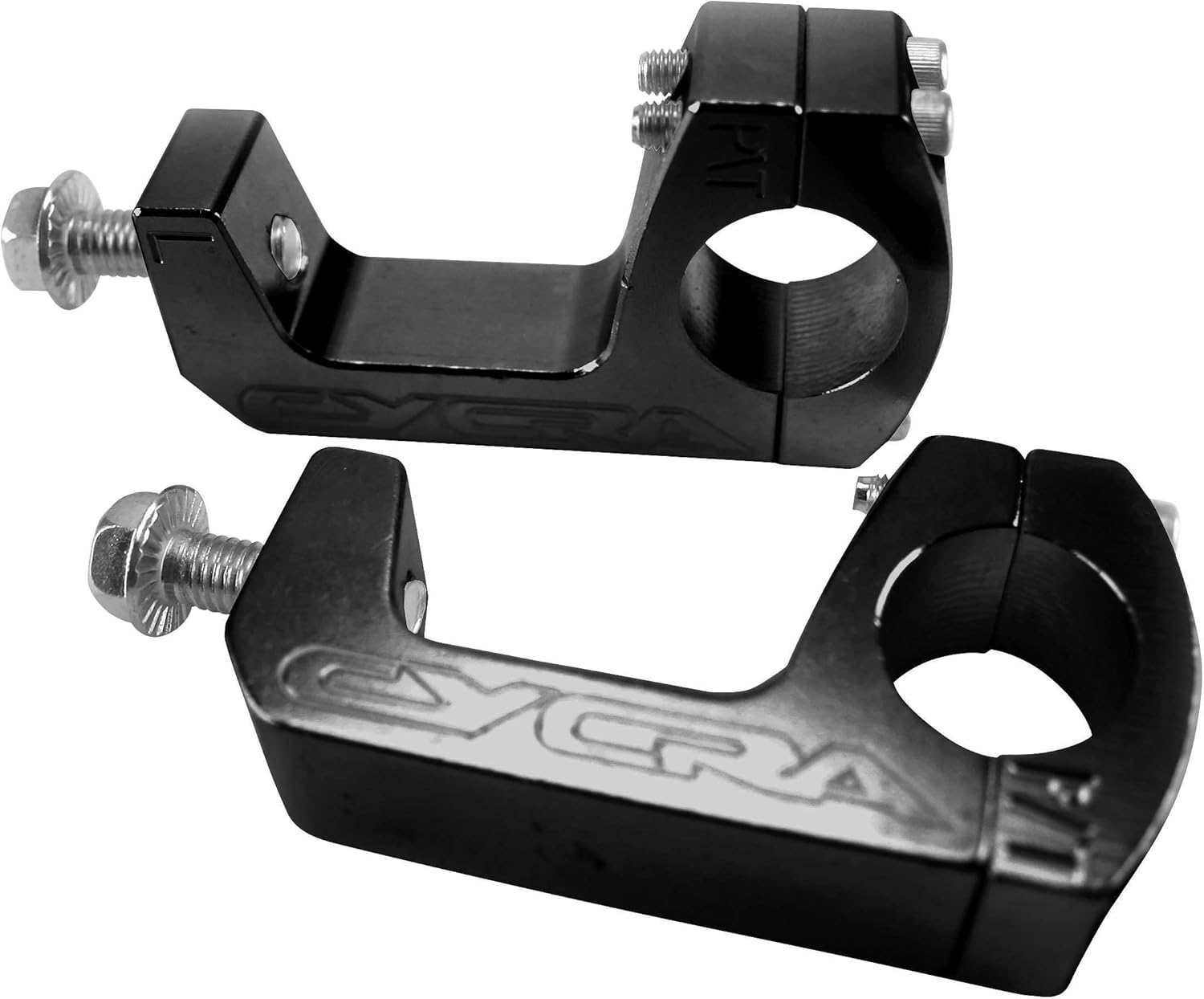 Cycra 1CYC-1353-12 U Clamp Set - 1 1/8in. - Black