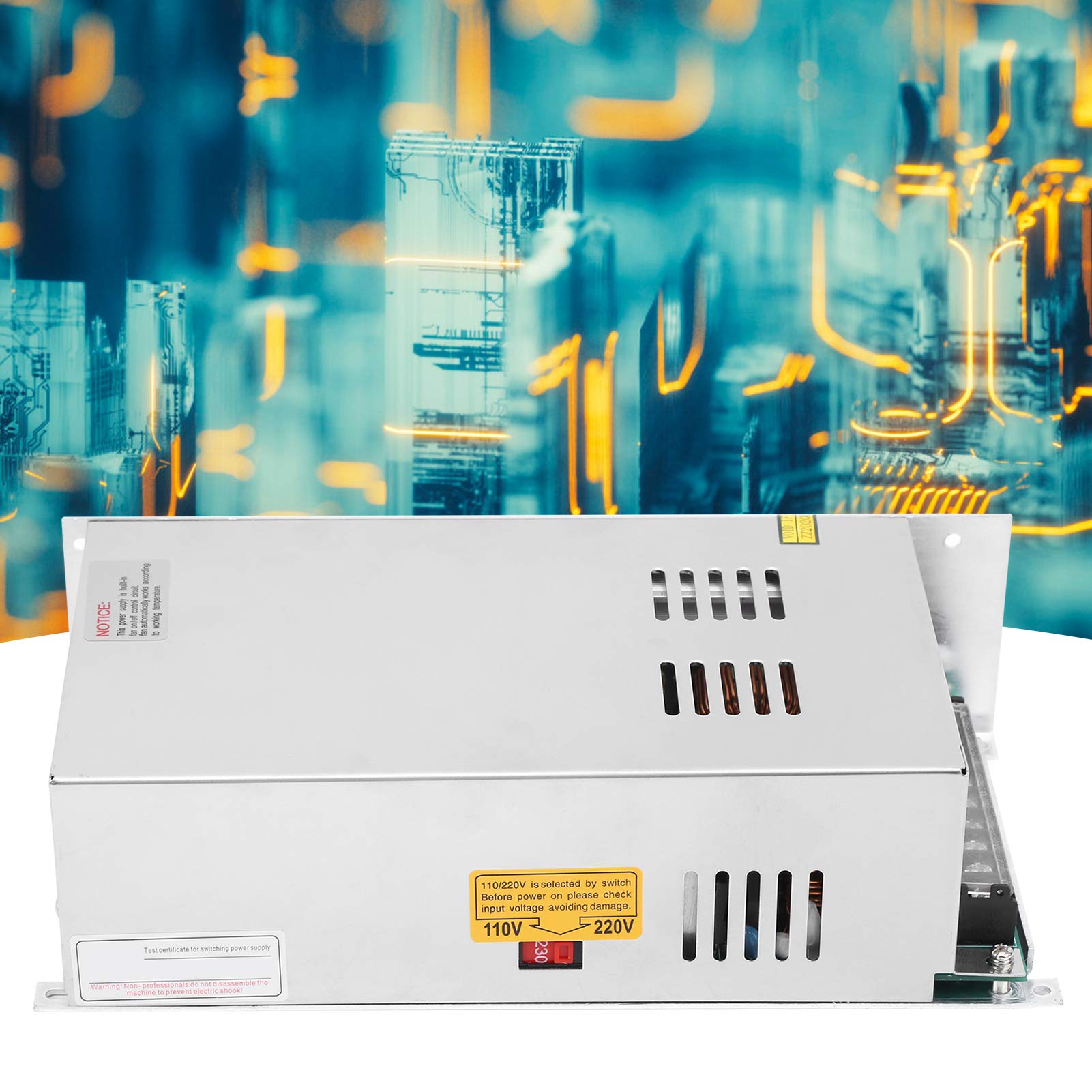 Regulowany zasilacz przełączający, S-800-65 110 / 220 V 800 W, DC Uniwersalny regulowany zasilacz impulsowy do radia, projekt komputerowy