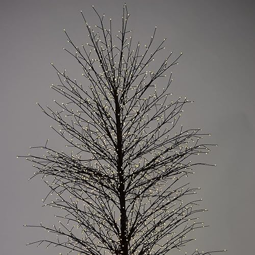 Miniatura 4 de Hi Line Gift Ltd. LED NEGRO ÁRBOL 210CM