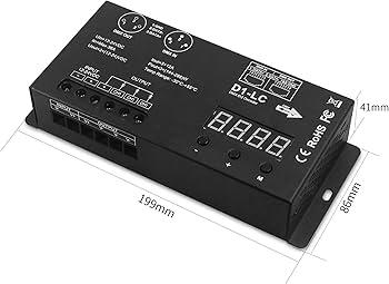 dmxページ DMX 4 Channel 3 Zone In-Wall Controller | Kelvix Lighting