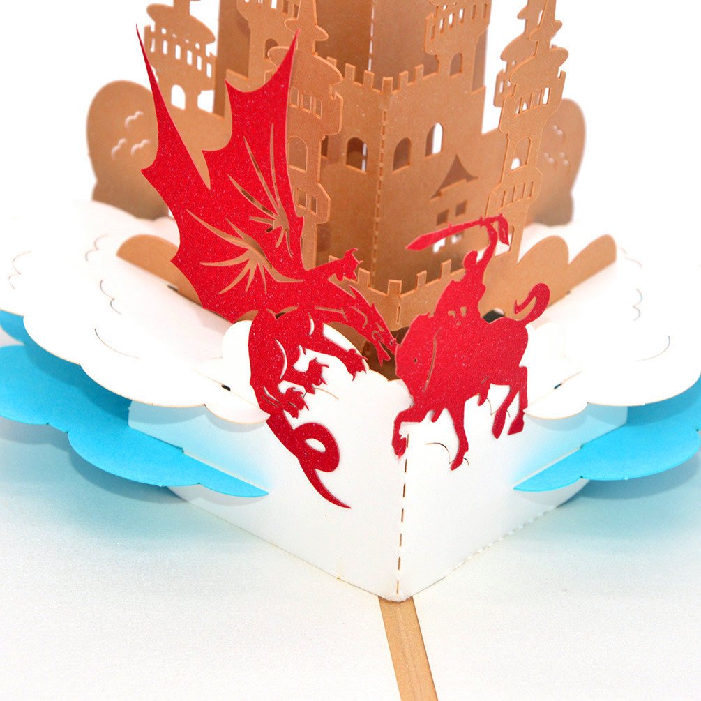 Favour Pop Up® - Carte De Vœux Romantique 3D Pour Anniversaire