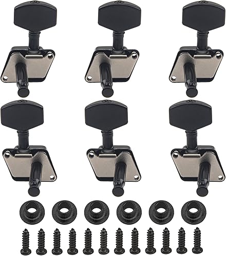 Miniatura 3 de 6 clavijas de afinación de cuerda semiclosadas Yootones Llaves de afinación, cabezales de máquina, afinadores 3L3R compatibles con Epiphone Les Paul