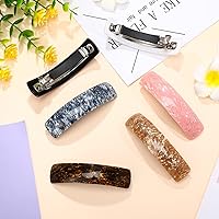 Vista 7 de WILLBOND 6 piezas pasadores de pelo para mujer, pasadores grandes para el cabello, clips franceses, broche retro para regalos de mamá, accesorios