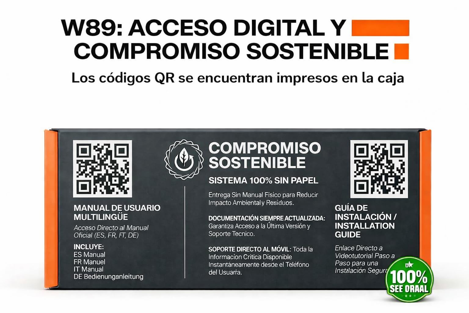 W89 Interruttore Stacca Batteria Moto 12V 100A | Senza Consumo (0W) | Relè Plug & Play | Installazione Flessibile | Interruttore Batteria Moto (Senza Supporto Manubrio)